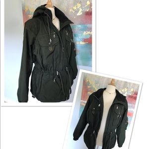 Winter military green jacket by Couloir size 12
